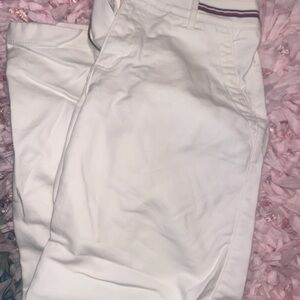 Tommy Hilfiger Women's White Capris